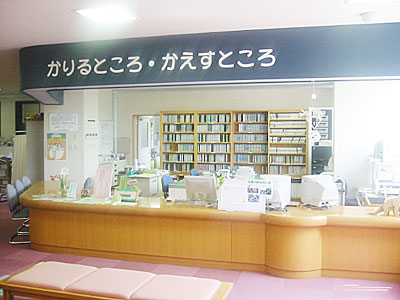 カウンターの写真