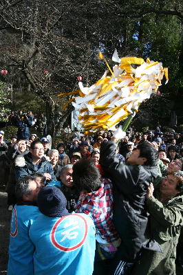 岩角山大梵天祭の画像