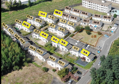 村山市営住宅配置図