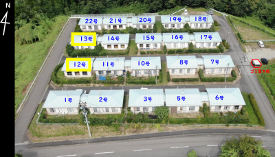 石神市営住宅配置図