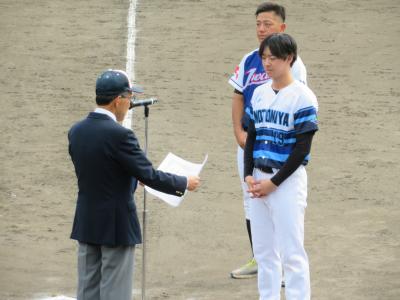 優秀選手賞を受賞する柳沼澄人選手