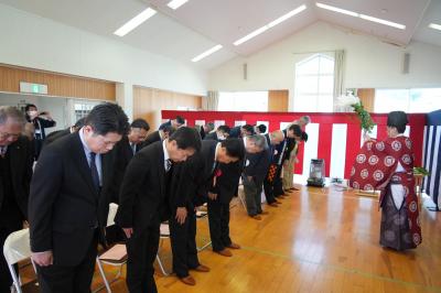 稲沢分館長寿命化工事安全祈願祭