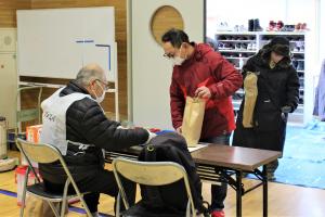 住民避難訓練_避難受付