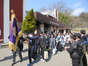 白岩小学校卒業式