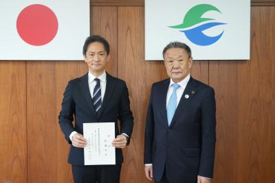 教育委員会委員辞令交付