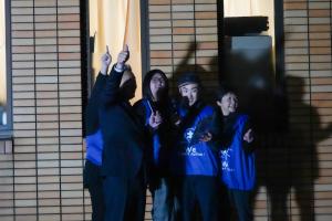 カウントダウンの様子