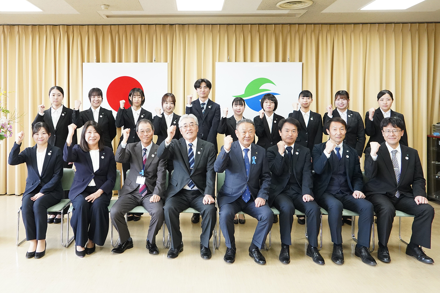 新規採用職員の皆さん