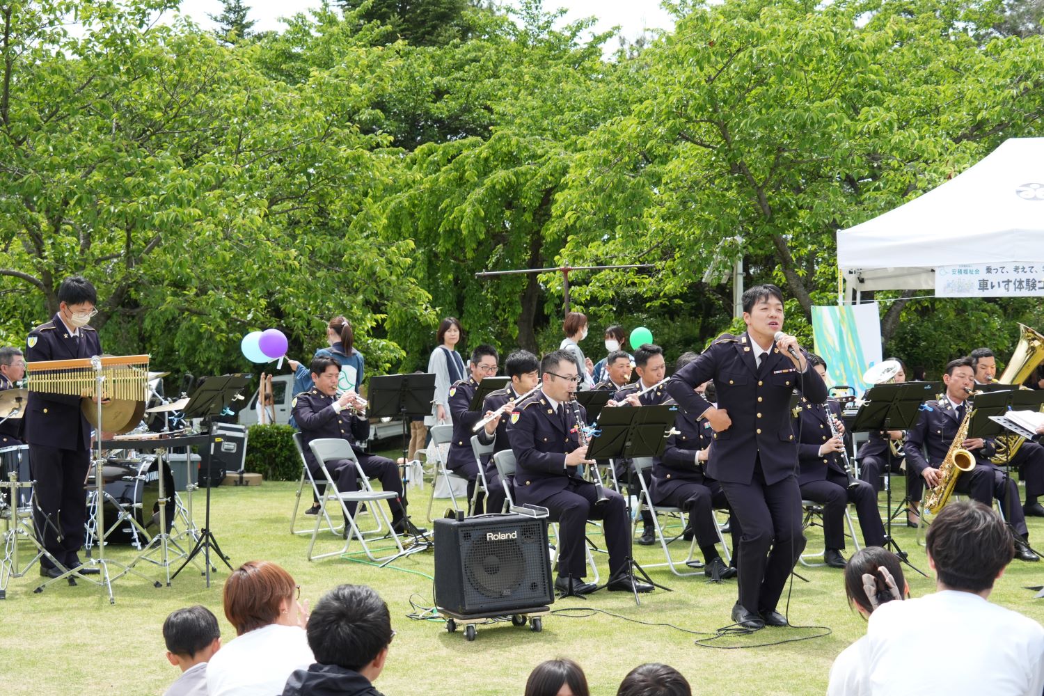 自衛隊の演奏