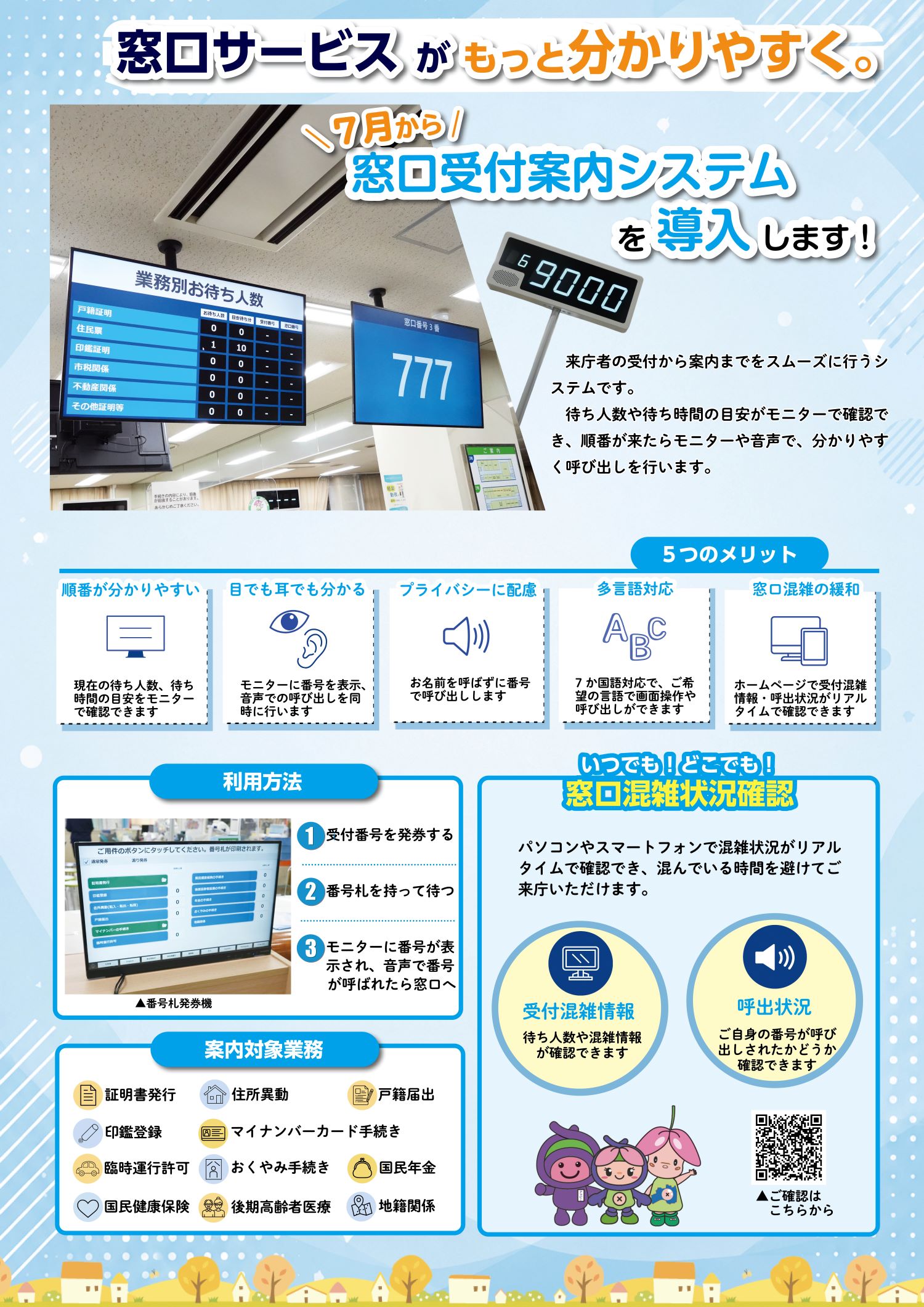 窓口受付案内システム
