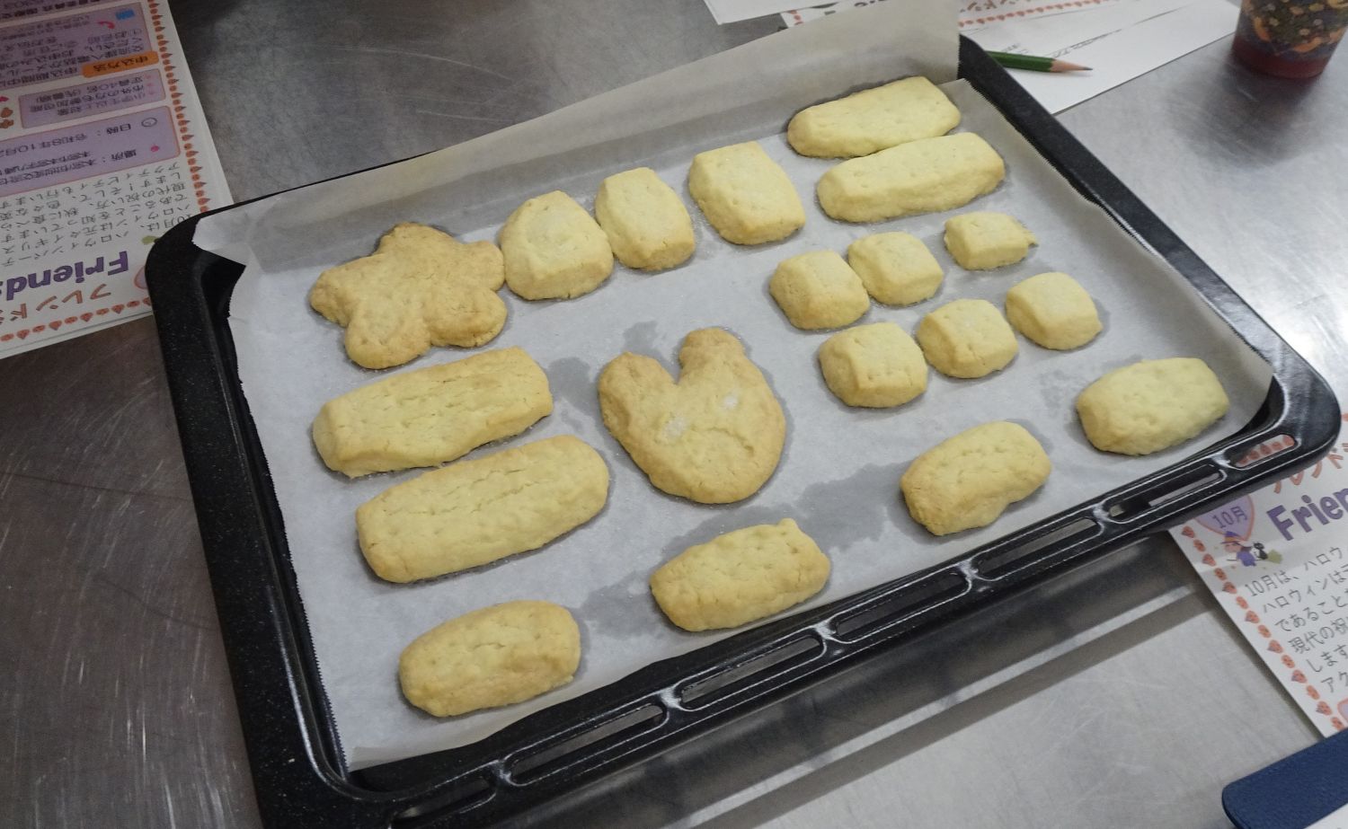 色々な形にして、美味しかったです☆