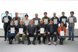 写真コンクール入賞者の皆さん