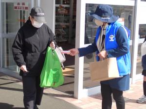 女性消防協力隊街頭キャンペーン画像②