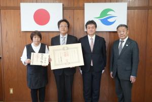 叙位叙勲伝達式