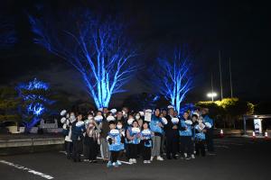 ブルーライトアップ