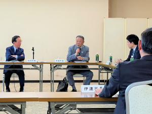 福島県市長会の様子